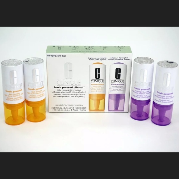 Clinique Overnight Boosters Pure Vitamins C & A